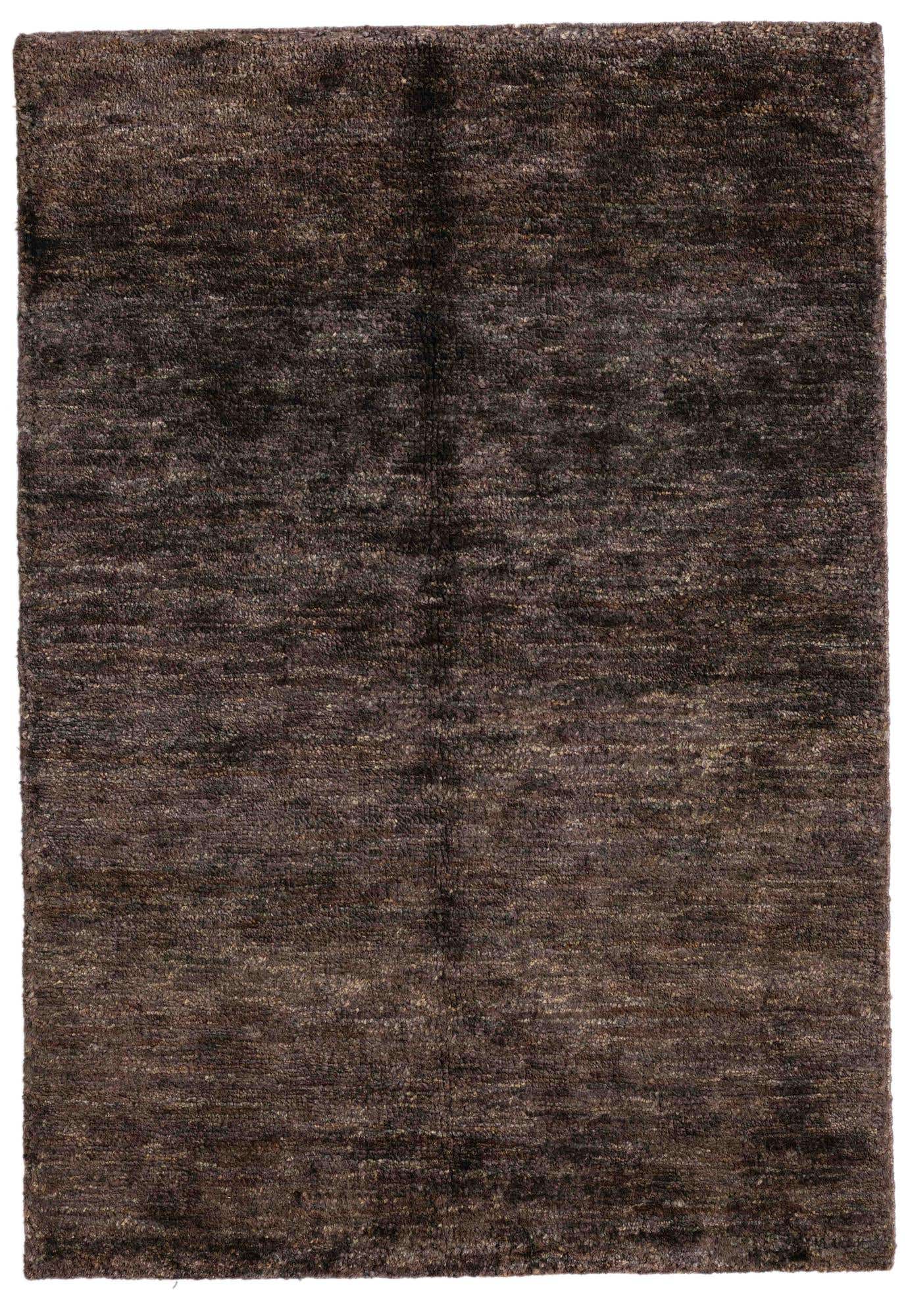 4' 7 x 6' 7 Hand Knotted Kashkuli Gabbeh Wool Rug