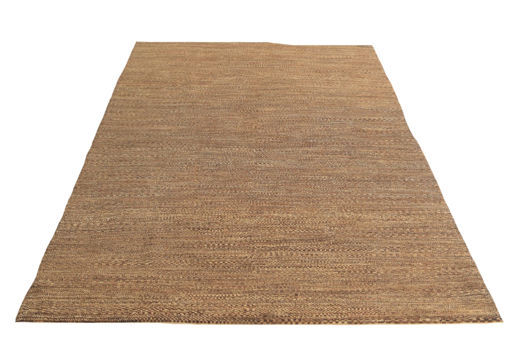 5' 6 x 8' 1 Hand Knotted Kashkuli Gabbeh Oriental Wool Rug