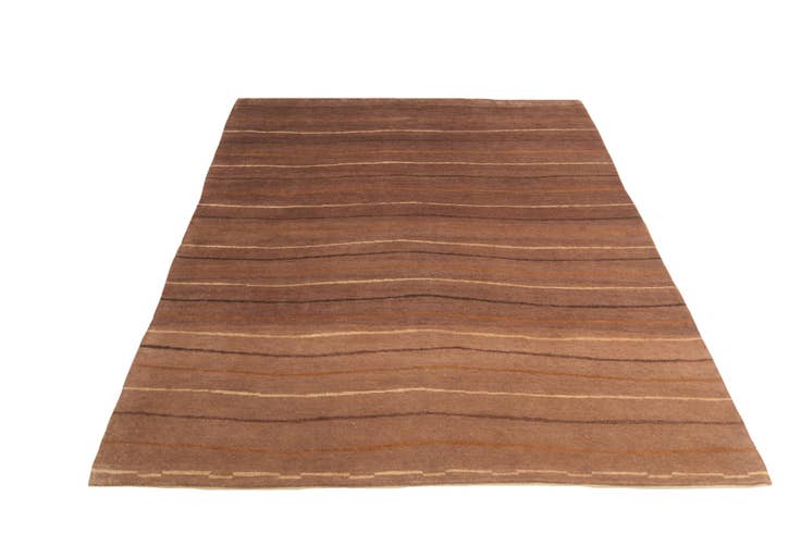 Detail image of 5' 6 x 8' Hand Knotted Kashkuli Gabbeh Oriental Wool Rug