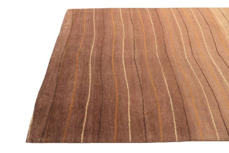 Detail image of 5' 6 x 8' Hand Knotted Kashkuli Gabbeh Oriental Wool Rug