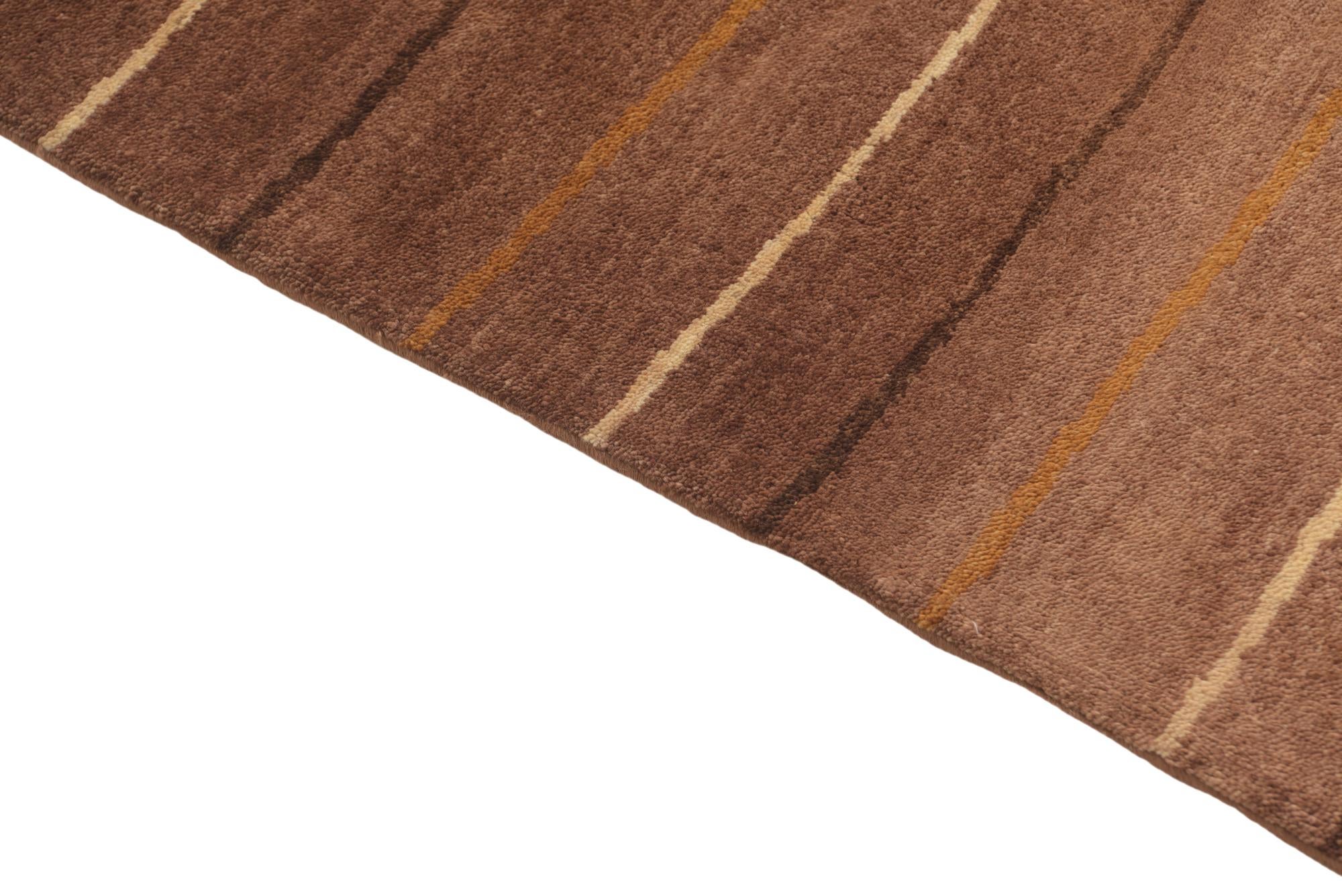 5' 6 x 8' Hand Knotted Kashkuli Gabbeh Oriental Wool Rug