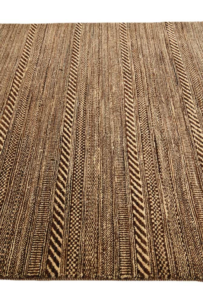 4' 7 x 6' 9 Hand Knotted Kashkuli Gabbeh Oriental Wool Rug
