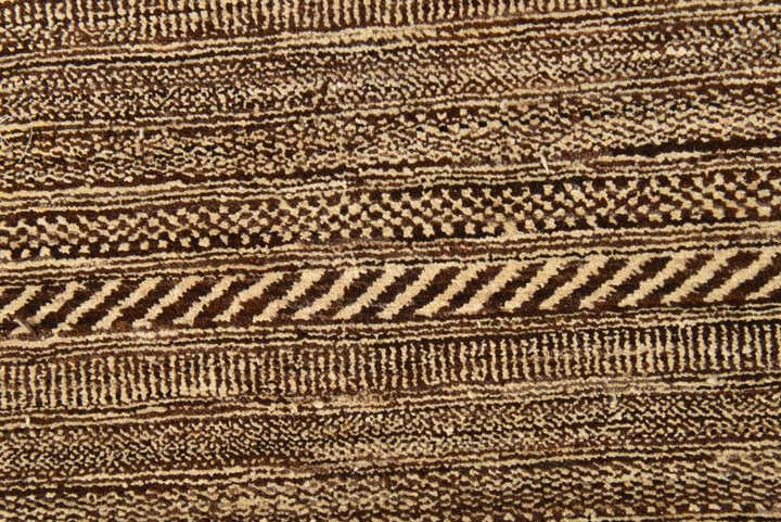 4' 7 x 6' 9 Hand Knotted Kashkuli Gabbeh Oriental Wool Rug