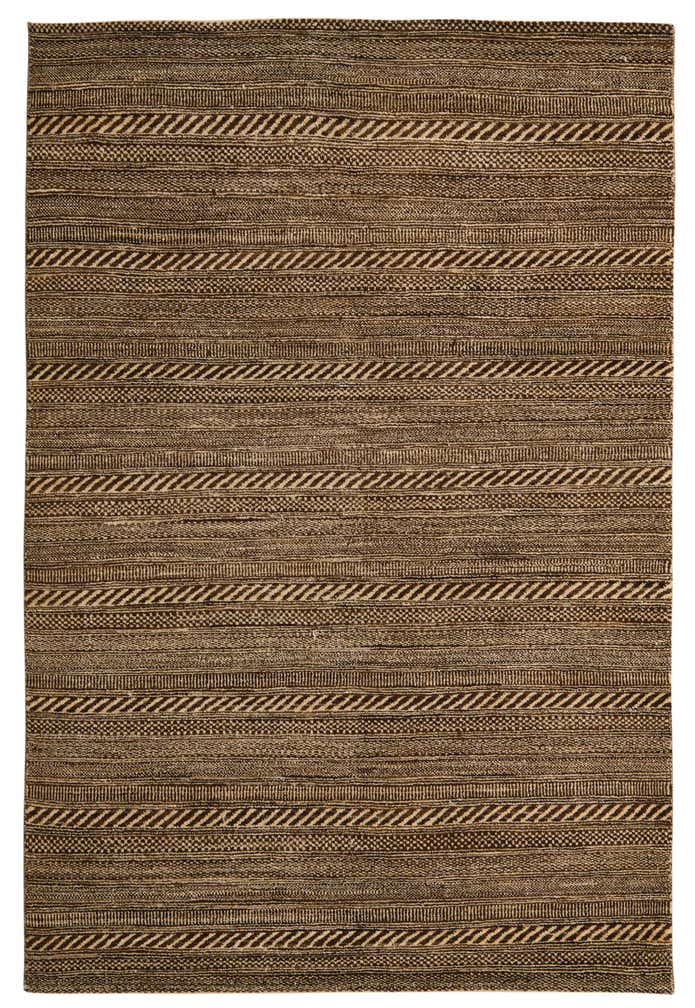 4' 7 x 6' 9 Hand Knotted Kashkuli Gabbeh Oriental Wool Rug