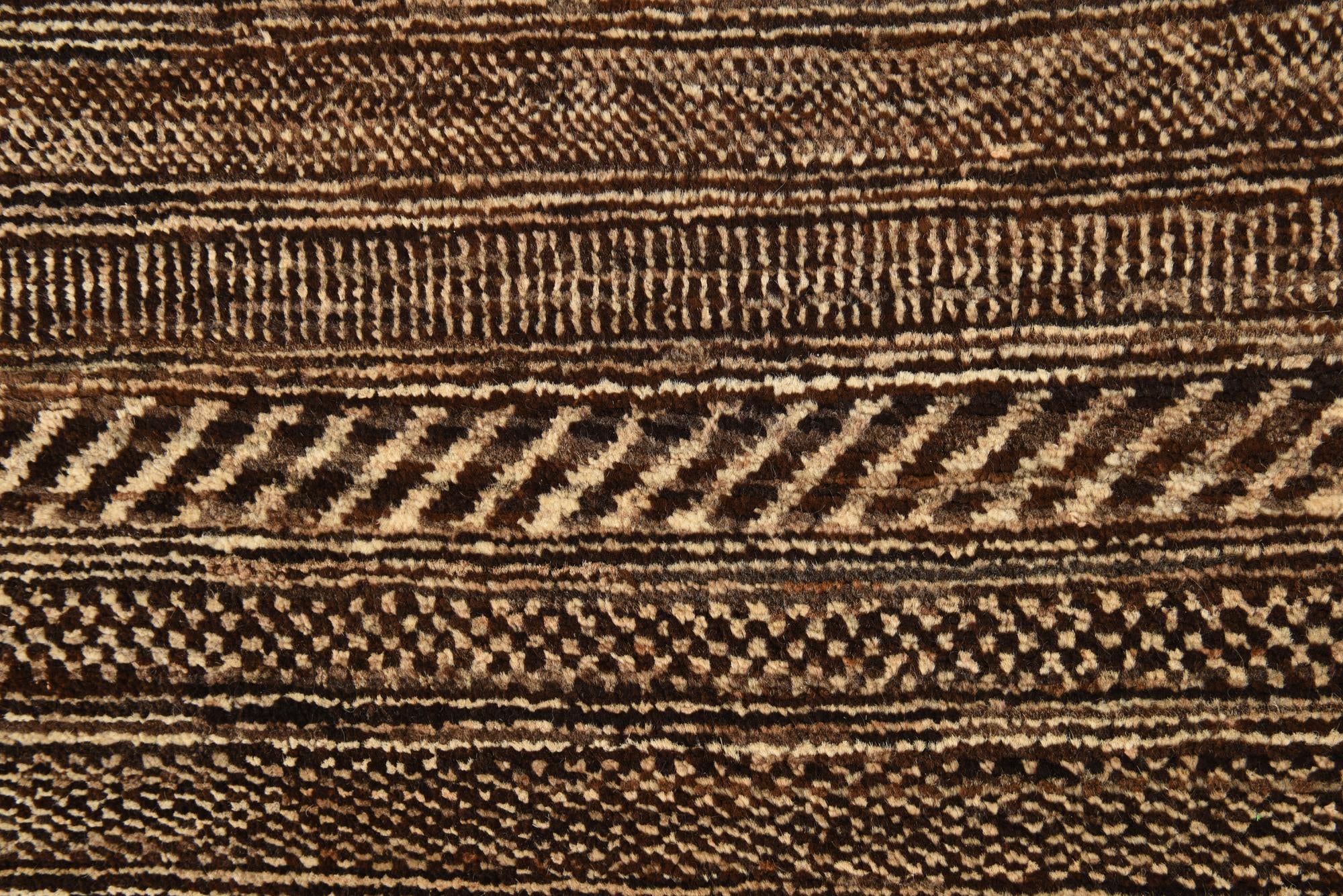 4' 5 x 6' 8 Hand Knotted Kashkuli Gabbeh Oriental Wool Rug