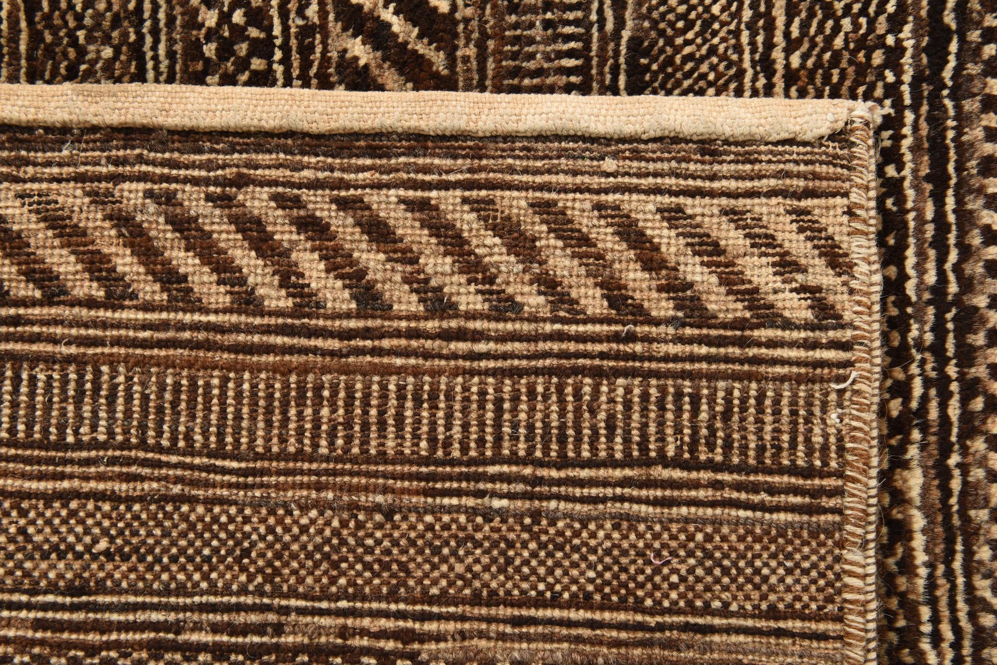 4' 5 x 6' 8 Hand Knotted Kashkuli Gabbeh Oriental Wool Rug