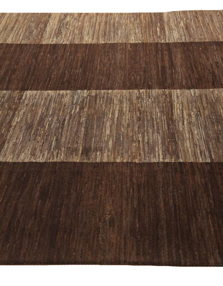 Detail image of 6' 5 x 9' 9  Hand Knotted Kashkuli Gabbeh Wool Rug