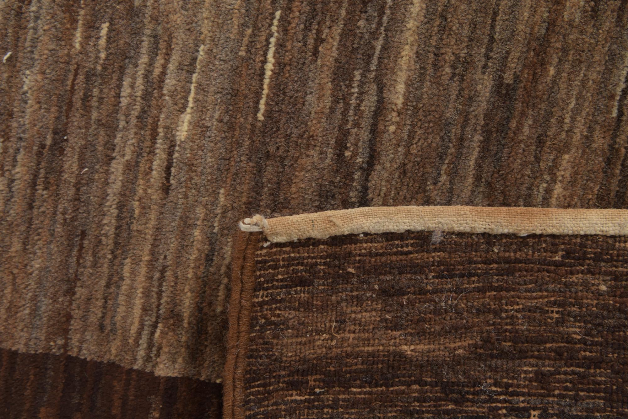 6' 5 x 9' 9 Hand Knotted Kashkuli Gabbeh Wool Rug