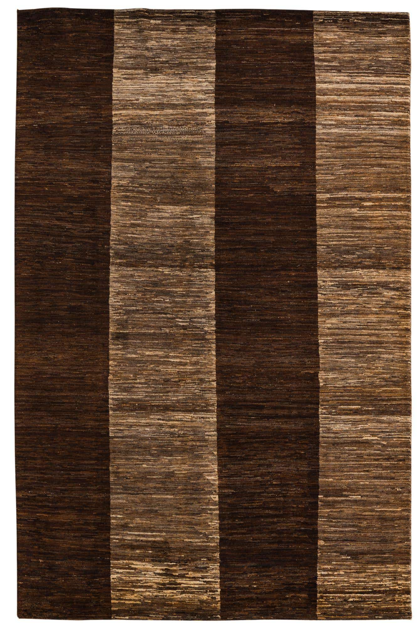 6' 5 x 9' 9 Hand Knotted Kashkuli Gabbeh Wool Rug