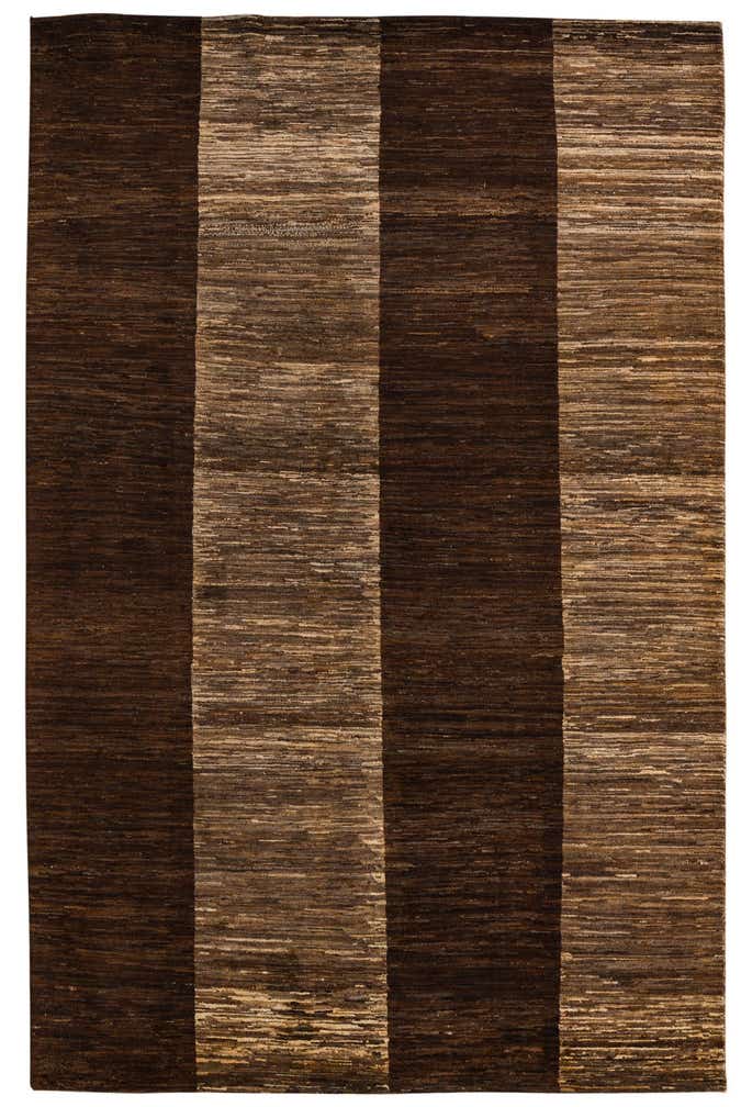 6' 5 x 9' 9 Hand Knotted Kashkuli Gabbeh Wool Rug