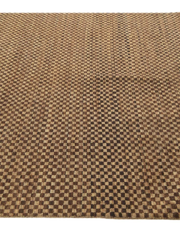 Detail image of 6' 1 x 9' 8  Hand Knotted Kashkuli Gabbeh Oriental Wool Rug