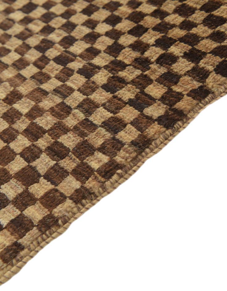 Detail image of 6' 1 x 9' 8  Hand Knotted Kashkuli Gabbeh Oriental Wool Rug