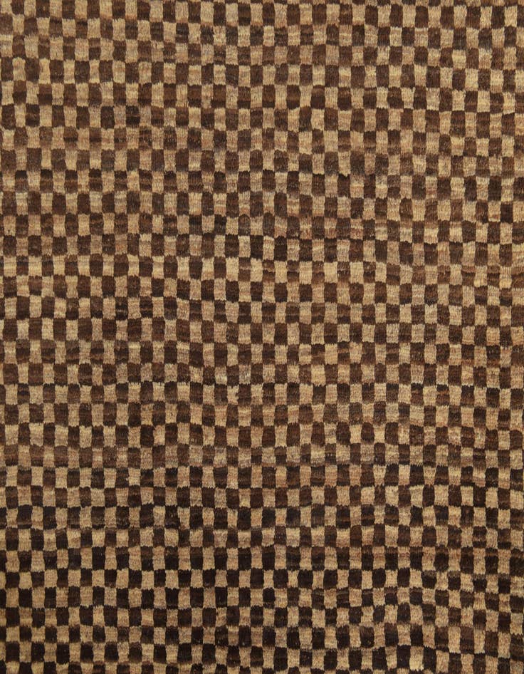 Detail image of 6' 1 x 9' 8  Hand Knotted Kashkuli Gabbeh Oriental Wool Rug