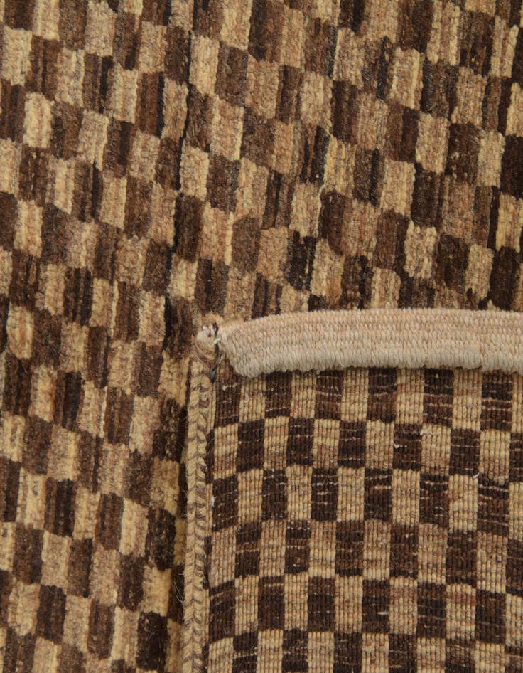 Detail image of 6' 1 x 9' 8  Hand Knotted Kashkuli Gabbeh Oriental Wool Rug