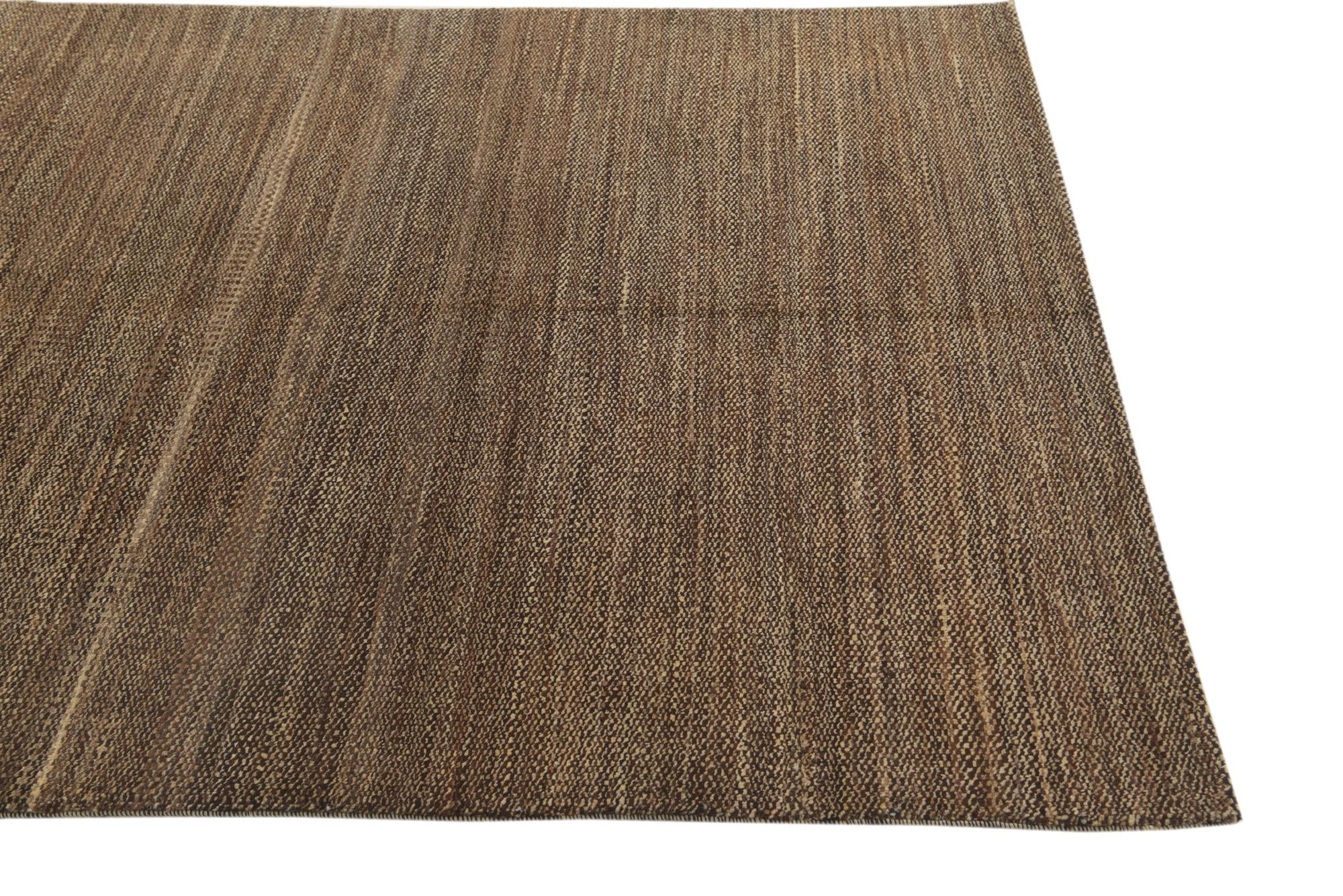 4' 7 x 6' 6 Hand Knotted Kashkuli Gabbeh Wool Rug