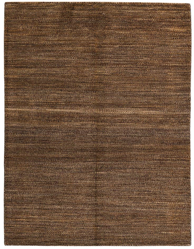 Detail image of 4' 7 x 6' 6 Hand Knotted Kashkuli Gabbeh Wool Rug