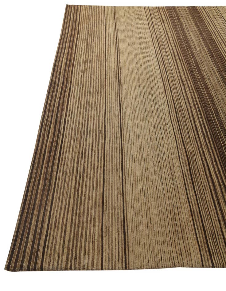 Detail image of 9' 10 x 14' 1  Hand Knotted Kashkuli Gabbeh Wool Rug