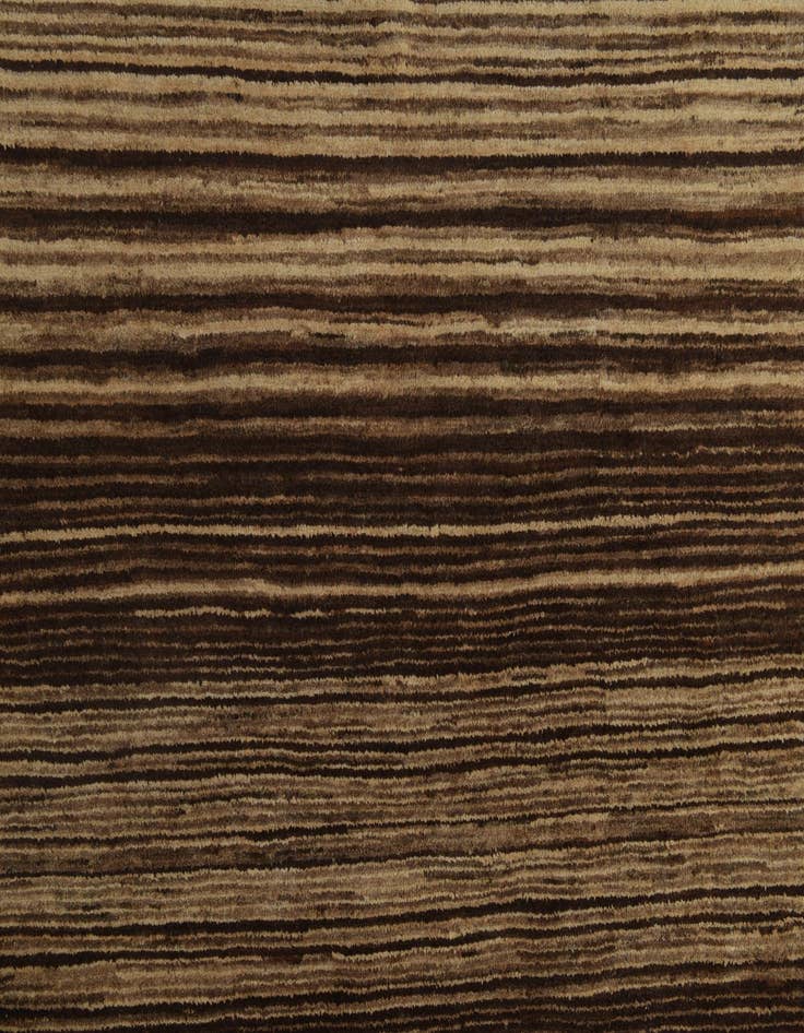 Detail image of 9' 10 x 14' 1  Hand Knotted Kashkuli Gabbeh Wool Rug