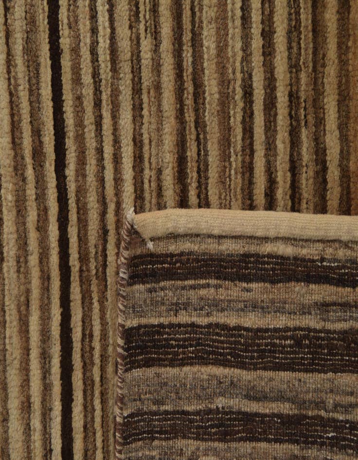 Detail image of 9' 10 x 14' 1  Hand Knotted Kashkuli Gabbeh Wool Rug