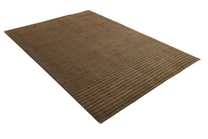 5' 8 x 8' Hand Knotted Kashkuli Gabbeh Wool Rug