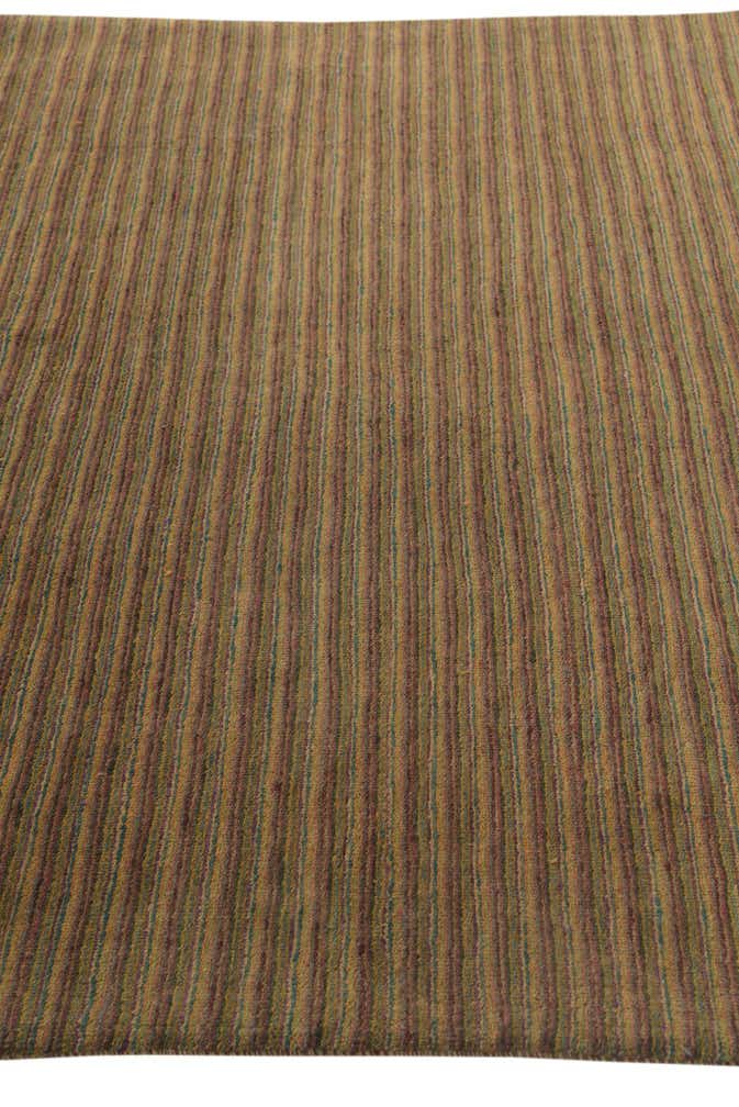 5' 8 x 8' Hand Knotted Kashkuli Gabbeh Wool Rug