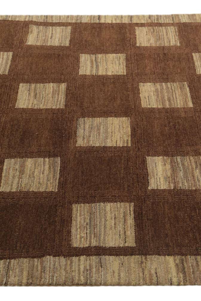 4' 6 x 7' 2 Hand Knotted Kashkuli Gabbeh Oriental Wool Rug