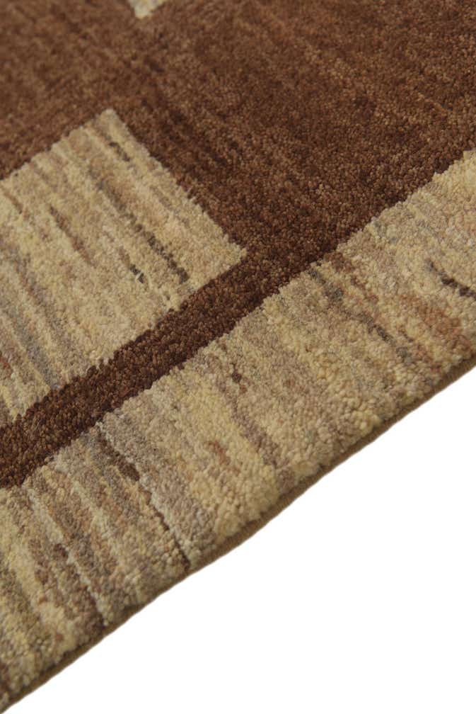 4' 6 x 7' 2 Hand Knotted Kashkuli Gabbeh Oriental Wool Rug