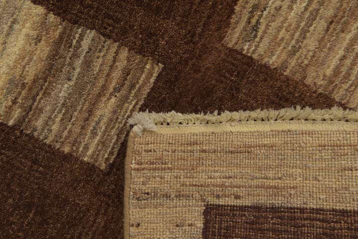 4' 6 x 7' 2 Hand Knotted Kashkuli Gabbeh Oriental Wool Rug