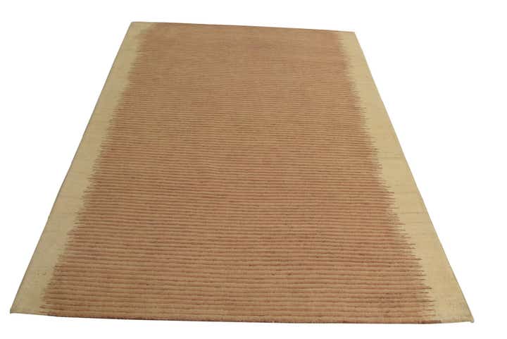 5' 5 x 8' 2 Hand Knotted Kashkuli Gabbeh Oriental Wool Rug