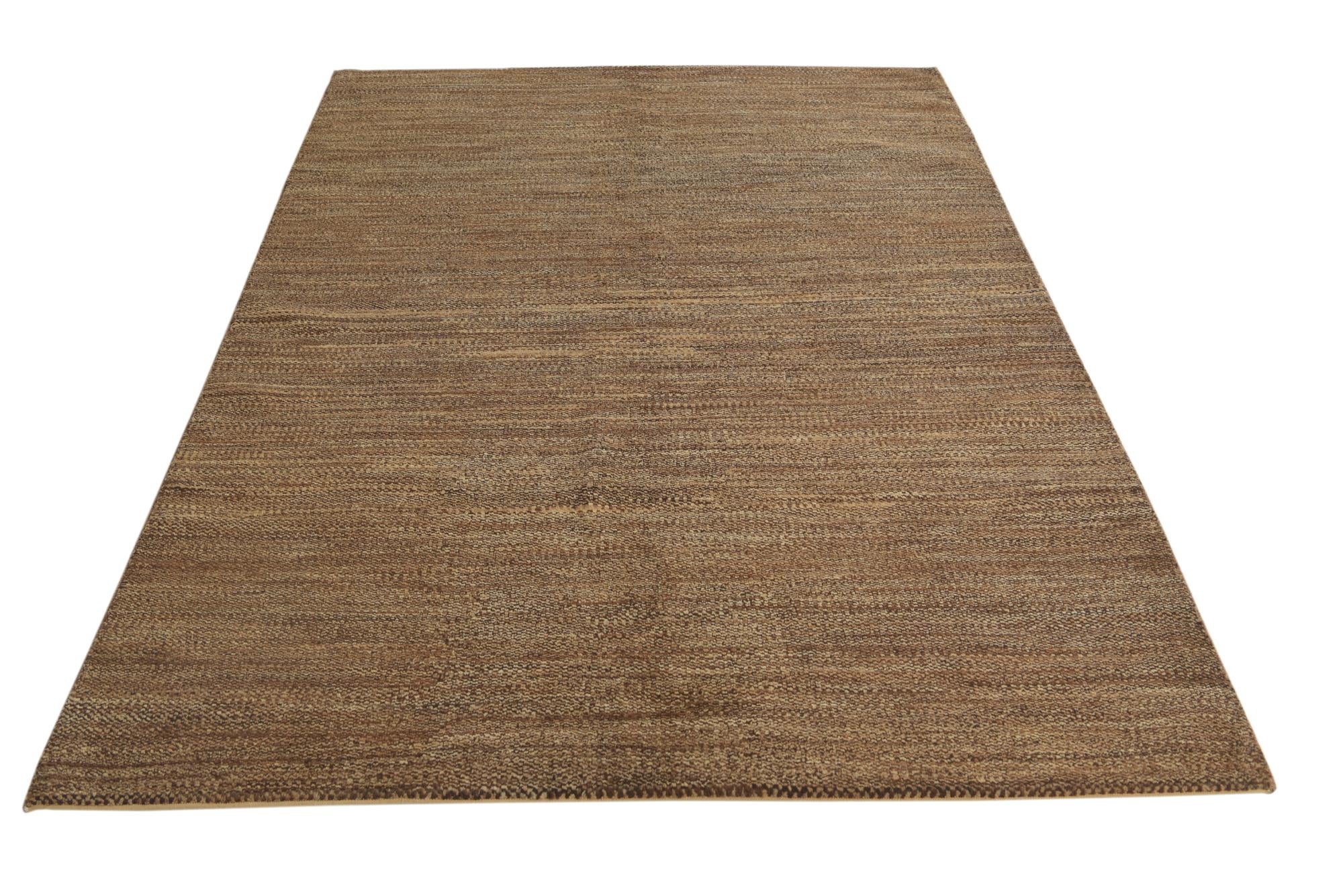 5' 7 x 7' 10 Hand Knotted Kashkuli Gabbeh Oriental Wool Rug
