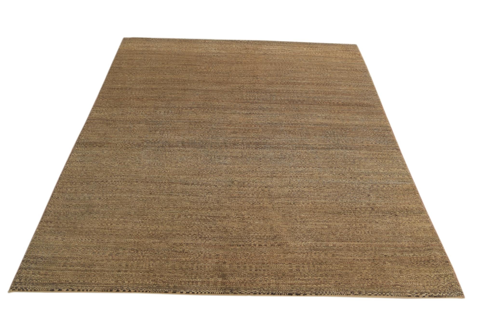 5' 5 x 7' 6 Hand Knotted Kashkuli Gabbeh Oriental Wool Rug
