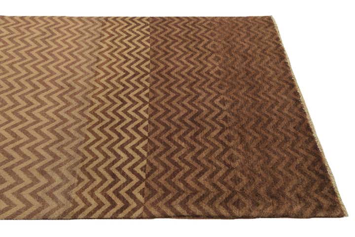 140cm x 195cm Handgeknüpft Kashkuli Gabbeh Orientalisch Wolle Teppich