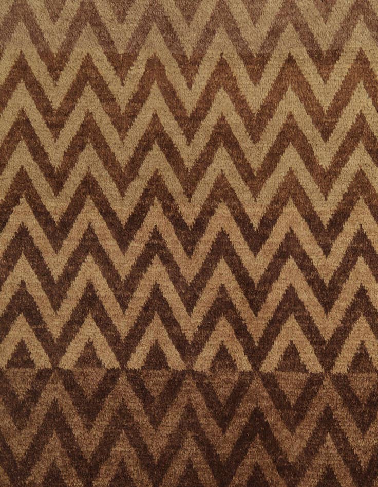 Detail image of 4' 7 x 6' 5  Hand Knotted Kashkuli Gabbeh Oriental Wool Rug