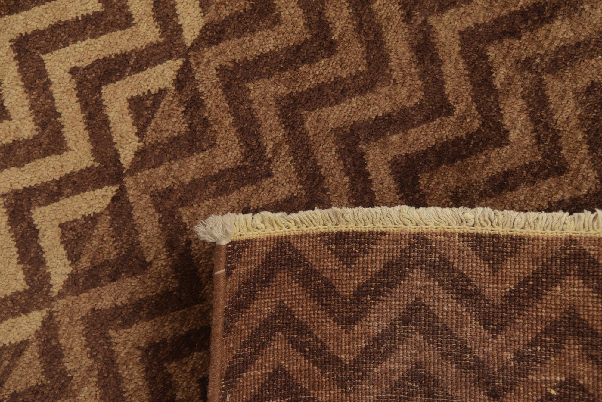 4' 7 x 6' 5 Hand Knotted Kashkuli Gabbeh Oriental Wool Rug