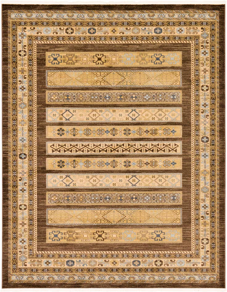 Detail image of 7' x 10' Kashkuli Gabbeh Rug