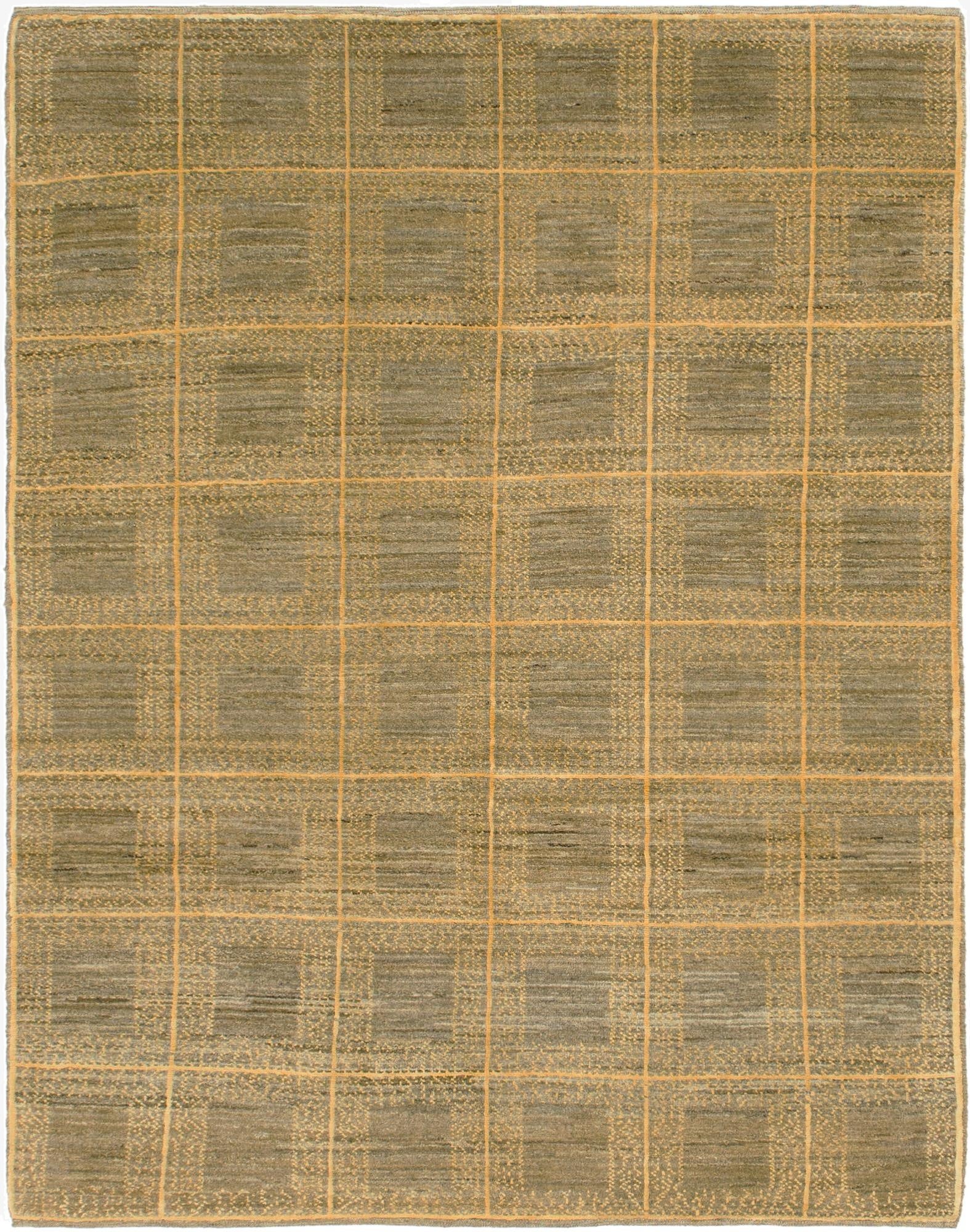 5' x 6' 4  Hand Knotted Kashkuli Gabbeh Wool Rug