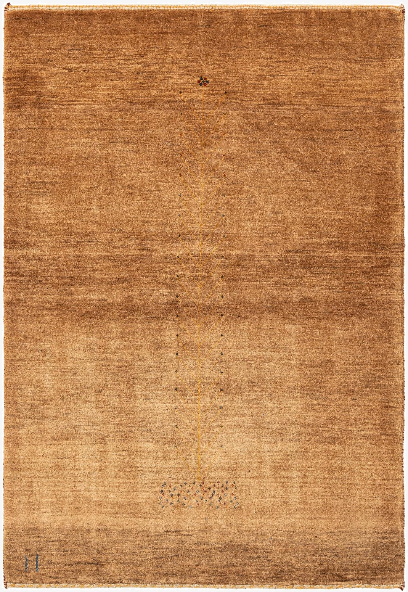 3' 5 x 4' 11 Kashkuli Gabbeh Rug
