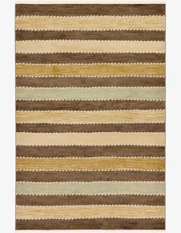 Brown Kashkuli Gabbeh Rug