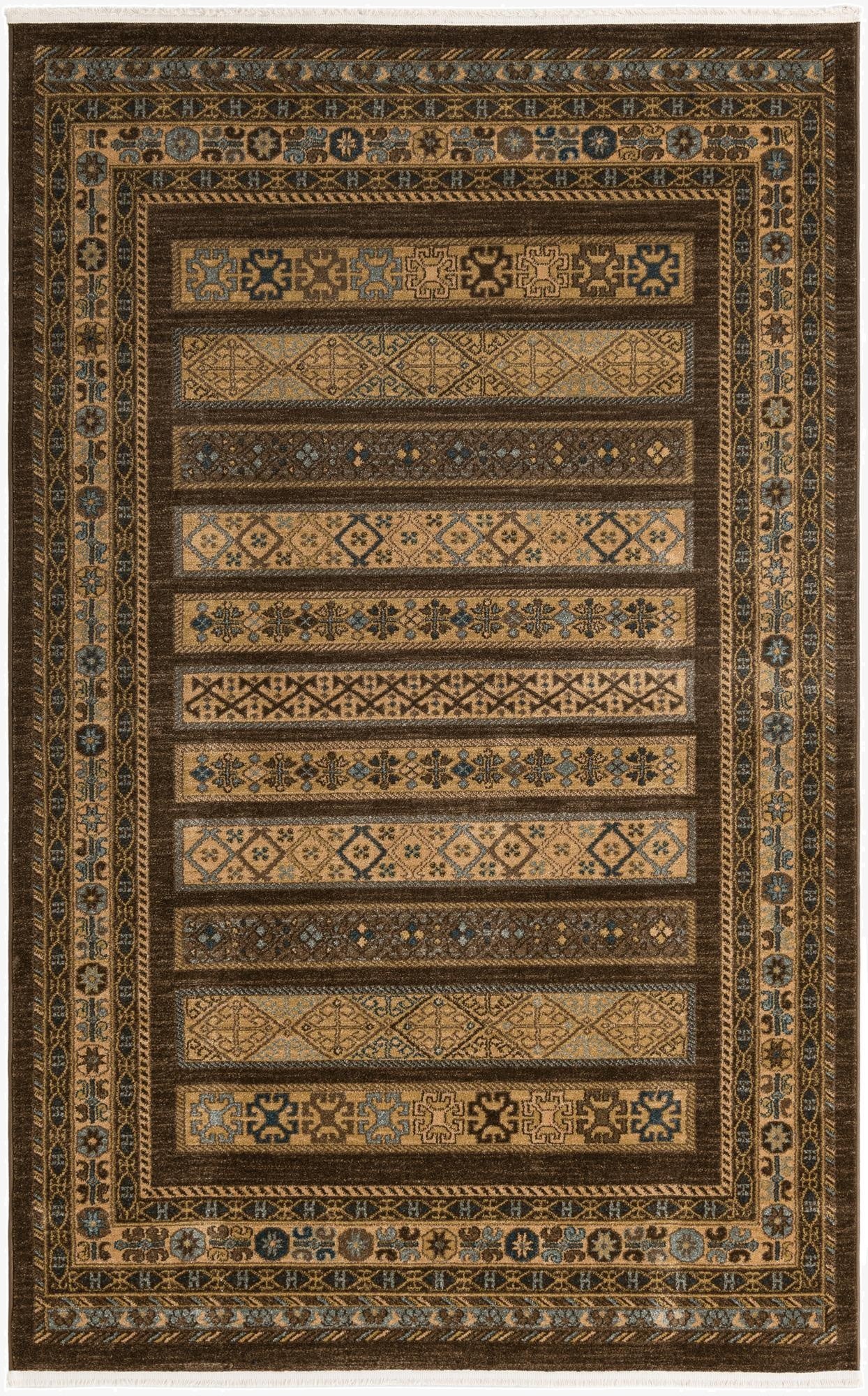 5' x 8' Kashkuli Gabbeh Rug