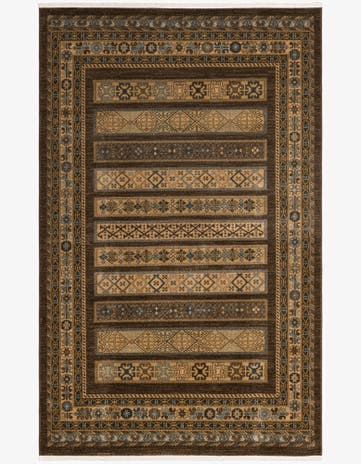 5' x 8' Kashkuli Gabbeh Rug
