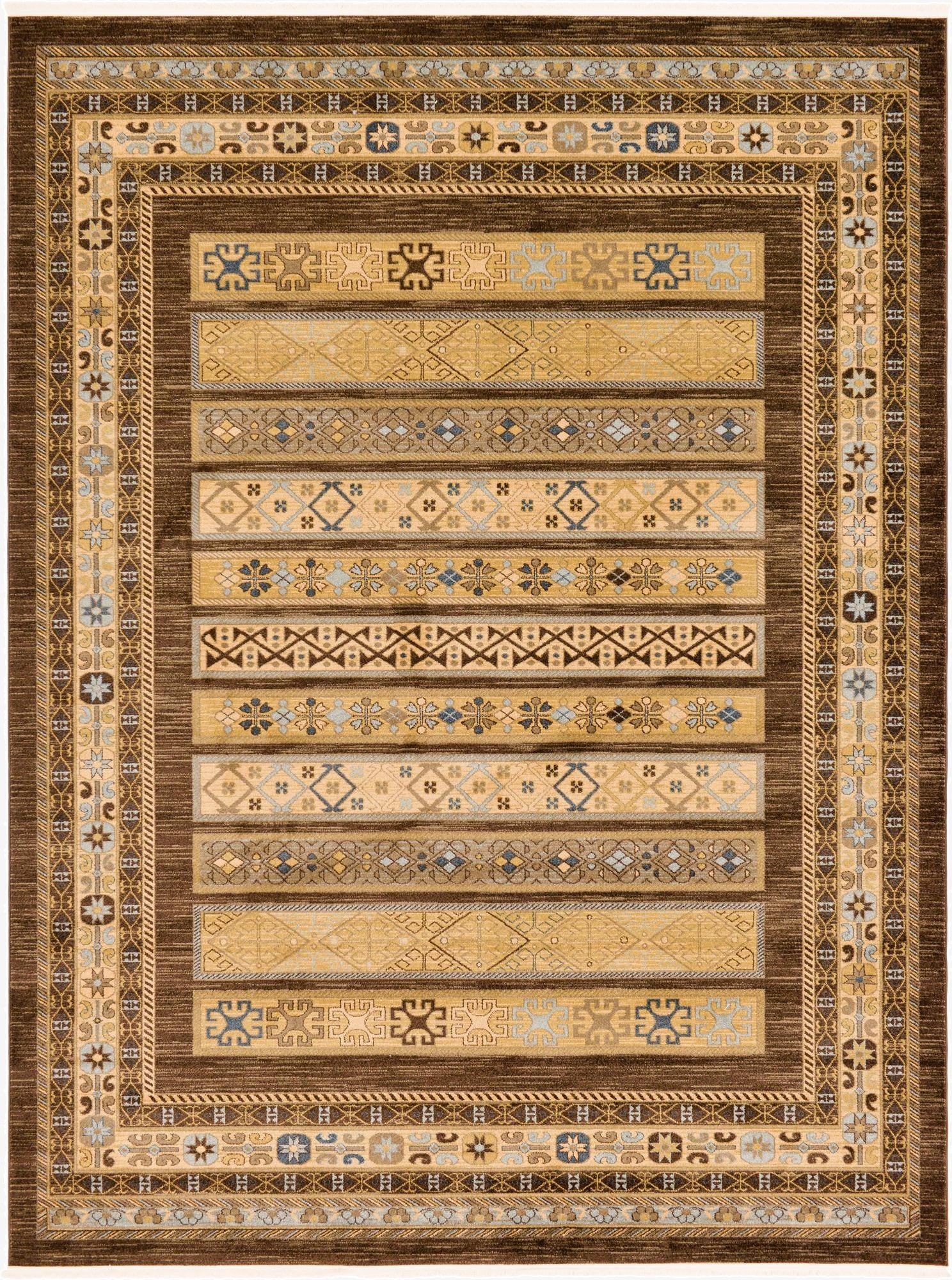 9' x 12' 2 Kashkuli Gabbeh Rug