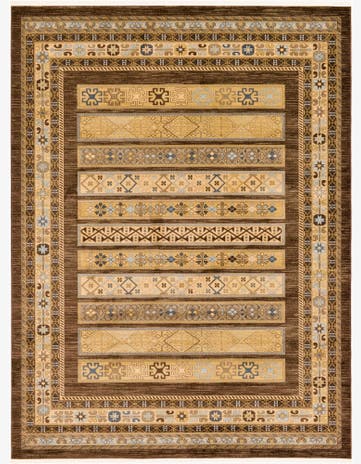 9' x 12' 2 Kashkuli Gabbeh Rug
