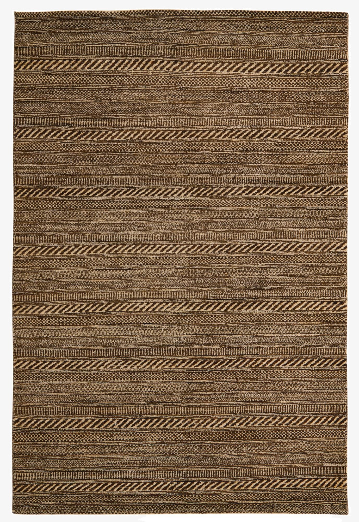 4' 7 x 6' 9  Hand Knotted Kashkuli Gabbeh Oriental Wool Rug