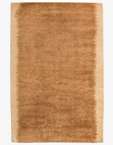 5' 5 x 8' 2 Hand Knotted Kashkuli Gabbeh Oriental Wool Rug