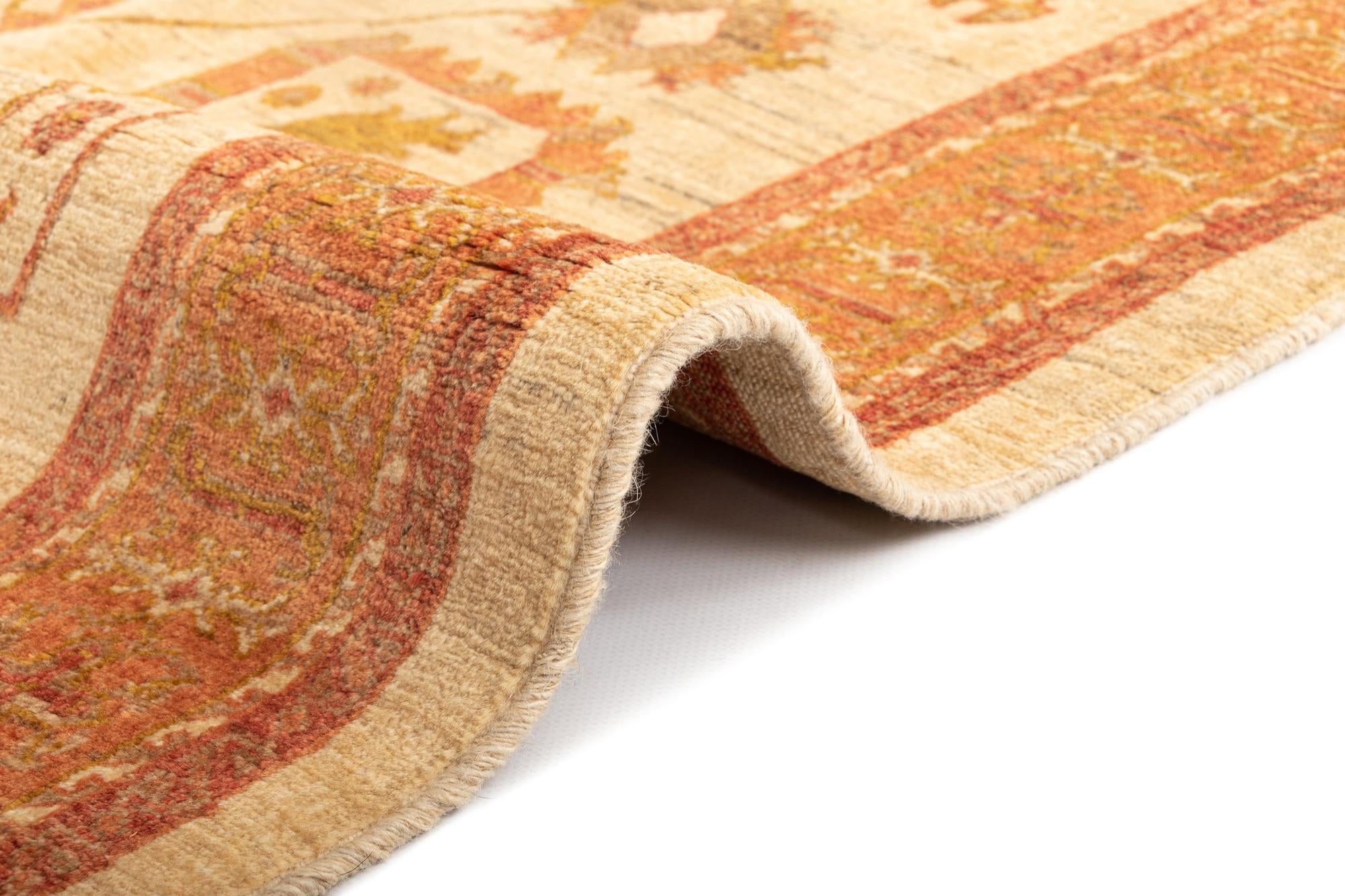 3' 7 x 5' 5 Kashkuli Wool Rug