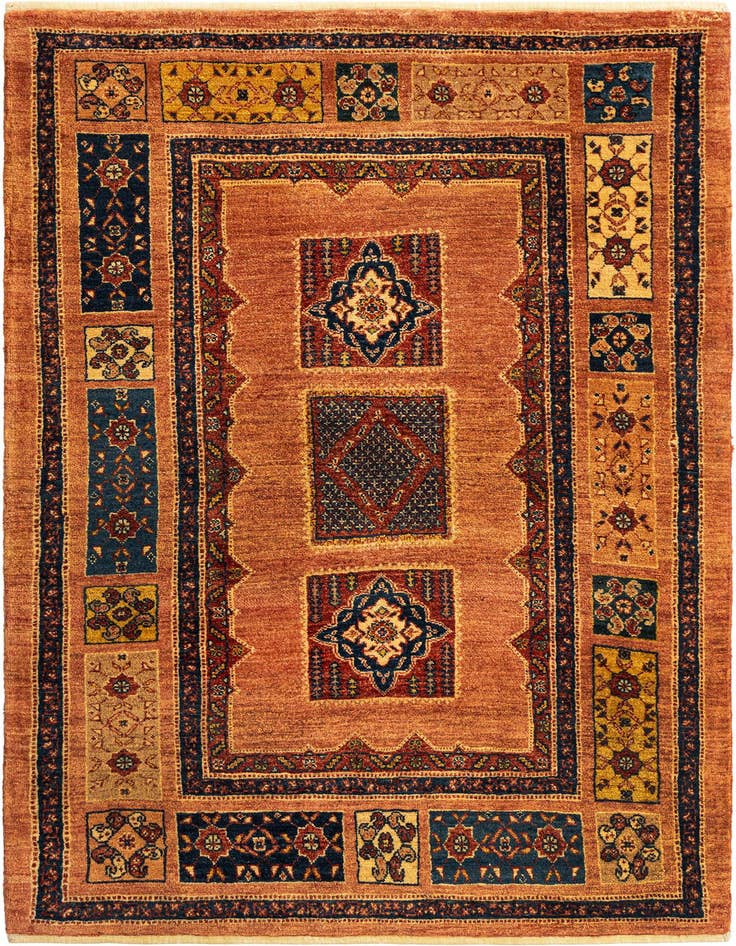 Detail image of 3' 7 x 5' 8 Kashkuli Wool Rug