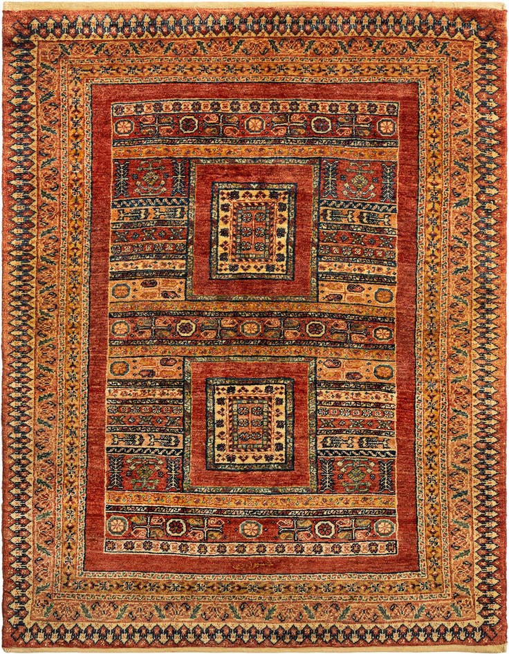 Detail image of 3' 4 x 5' 7 Kashkuli Wool Rug