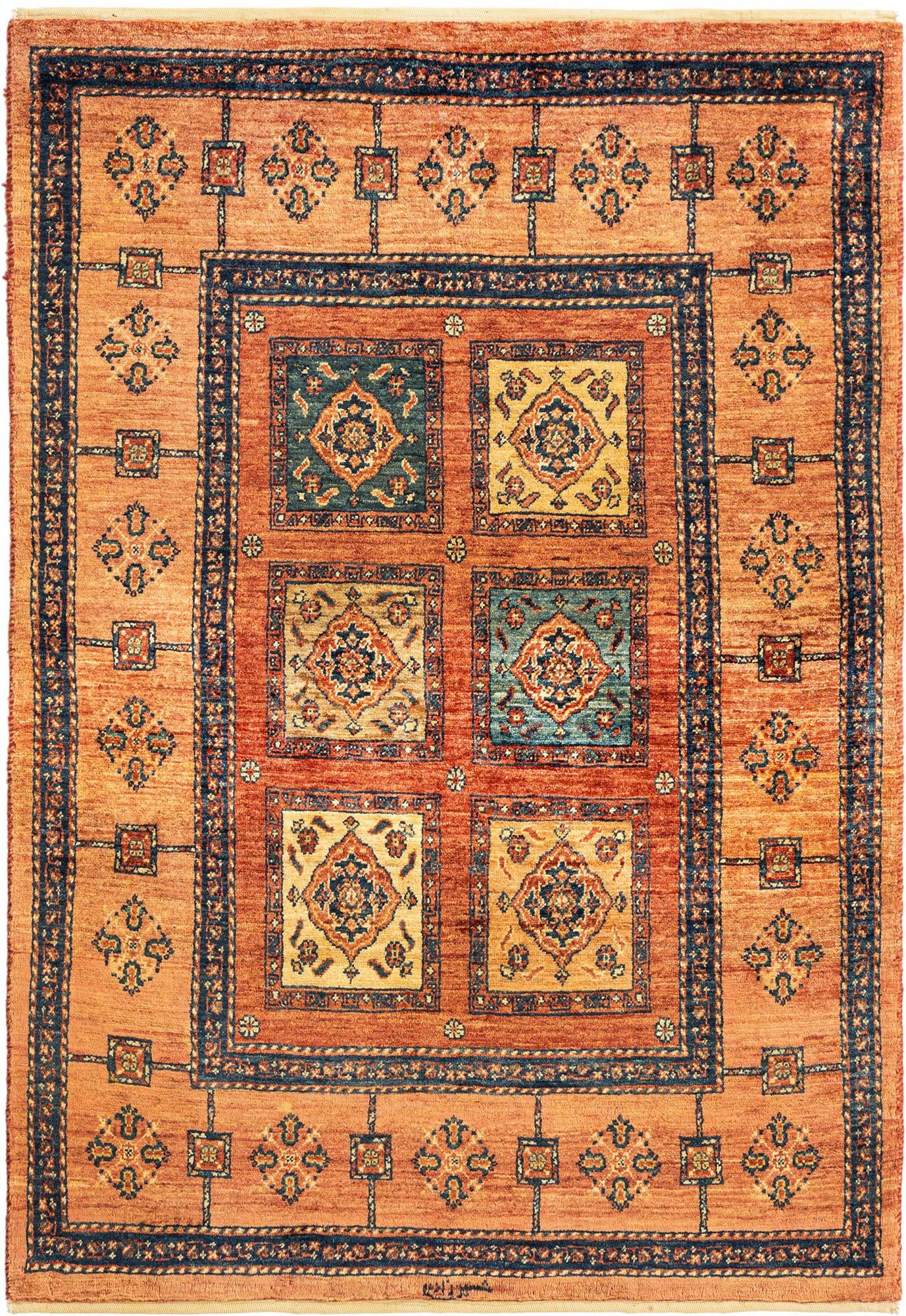 3' 5 x 5' 1 Kashkuli Wool Rug