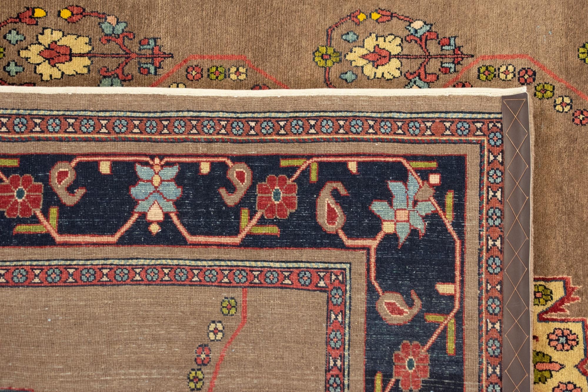 5' 9 x 7' 7 Hand Knotted Kashkuli Persian Wool Rug