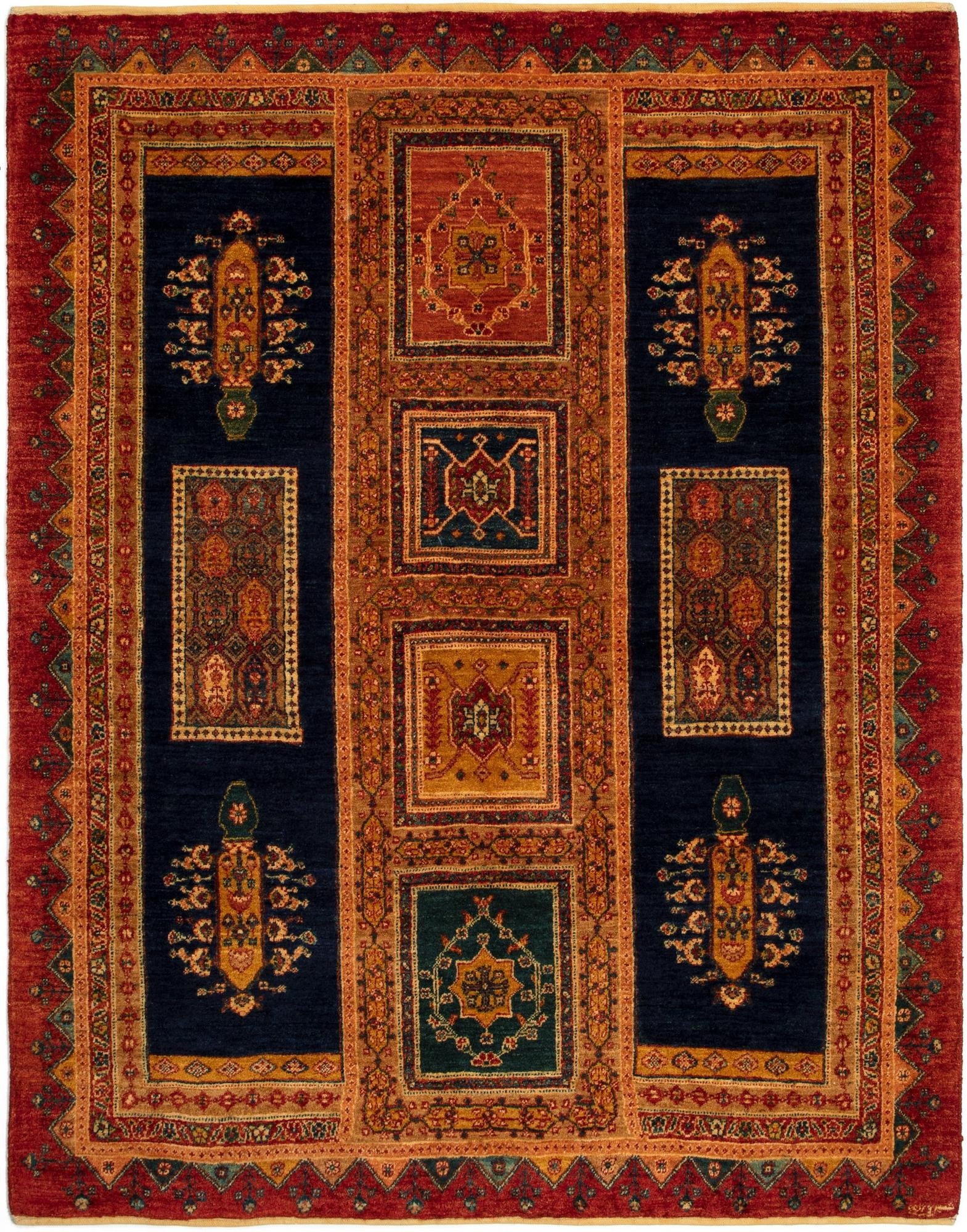 4' 10 x 6' 3 Kashkuli Rug